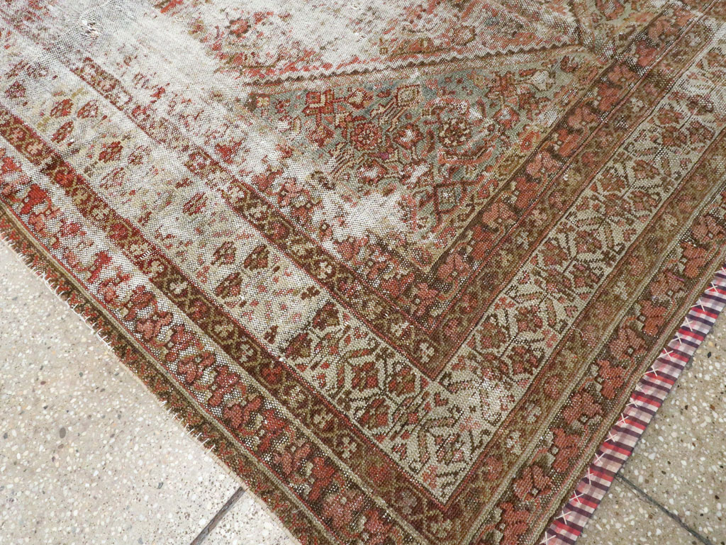 Antique Persian Malayer Gallery Carpet, No.23229 - Staging