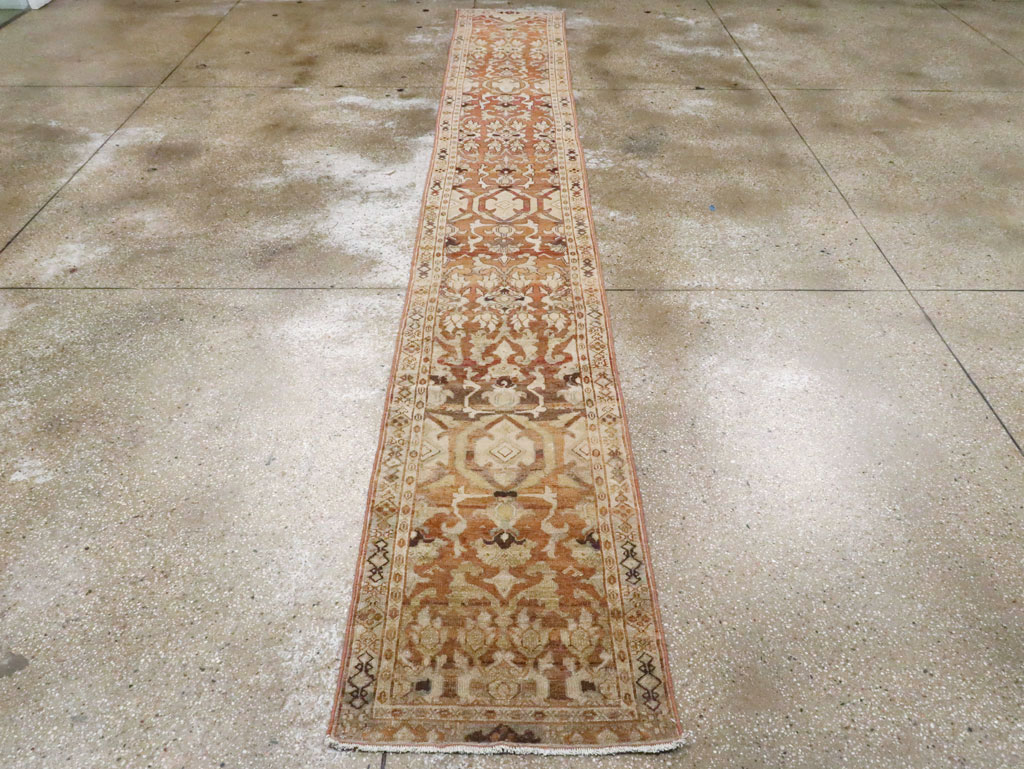 Vintage Persian Malayer Runner, No.23232 - Staging