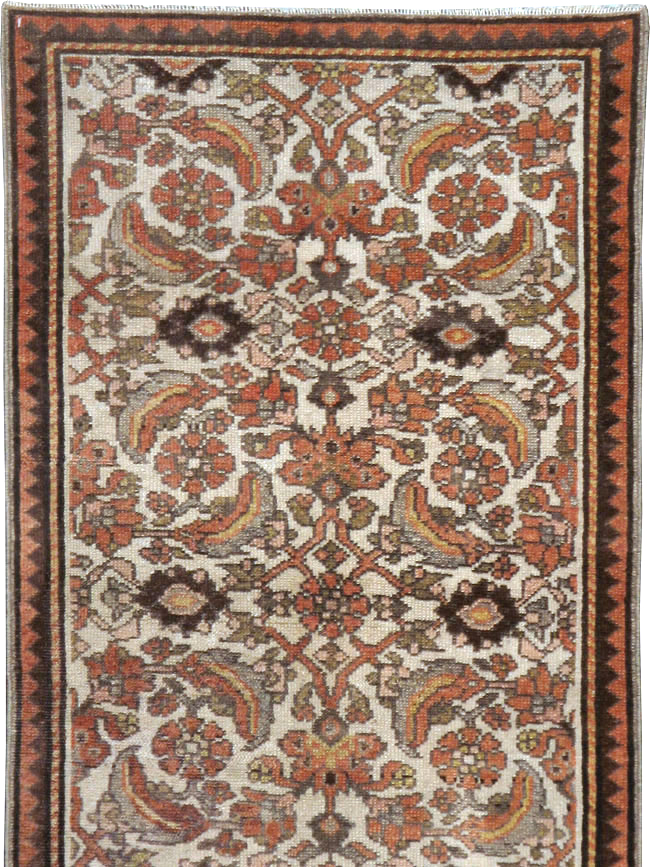 Vintage Persian Malayer Runner, No.23233 - Staging