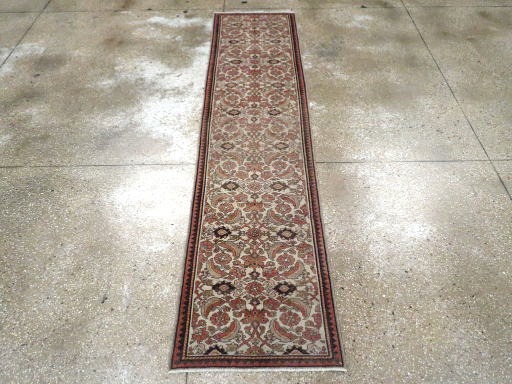 Vintage Persian Malayer Runner, No.23233 - Staging