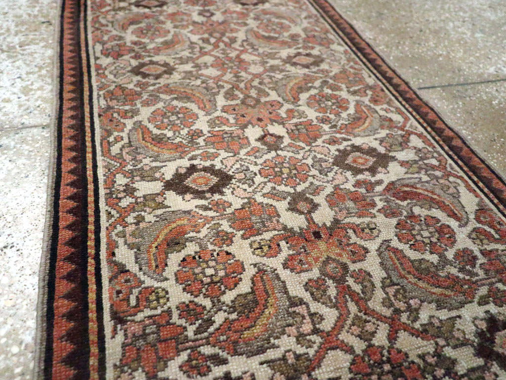 Vintage Persian Malayer Runner, No.23233 - Staging