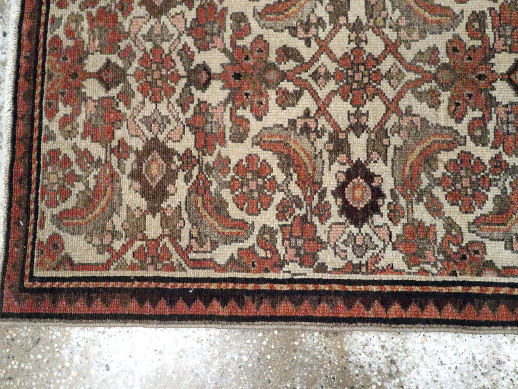 Vintage Persian Malayer Runner, No.23233 - Staging