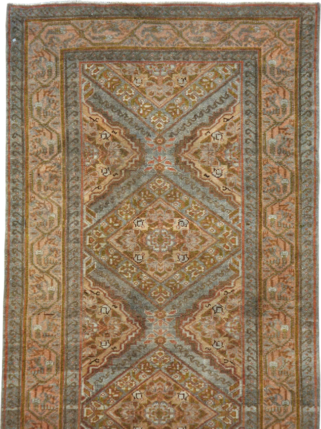 Vintage Persian Malayer Runner, No.23234 - Staging