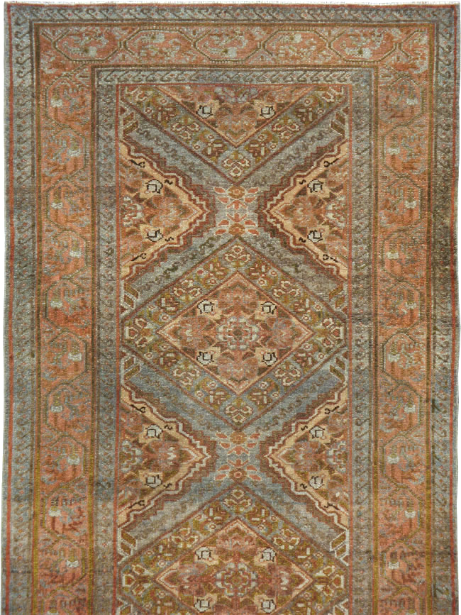 Vintage Persian Malayer Runner, No.23234 - Staging