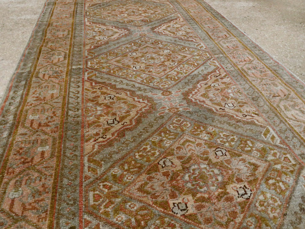 Vintage Persian Malayer Runner, No.23234 - Staging