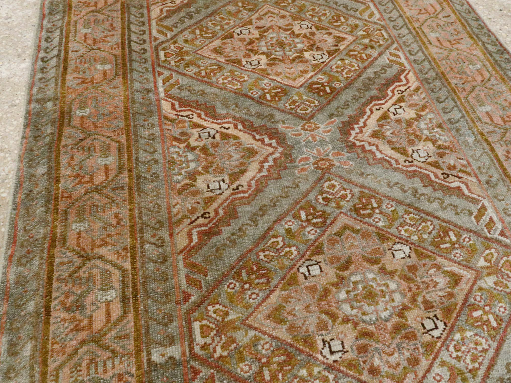 Vintage Persian Malayer Runner, No.23234 - Staging