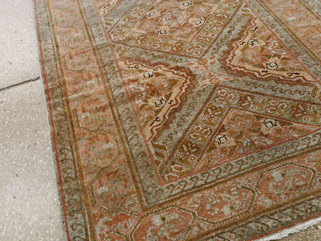 Vintage Persian Malayer Runner, No.23234 - Staging