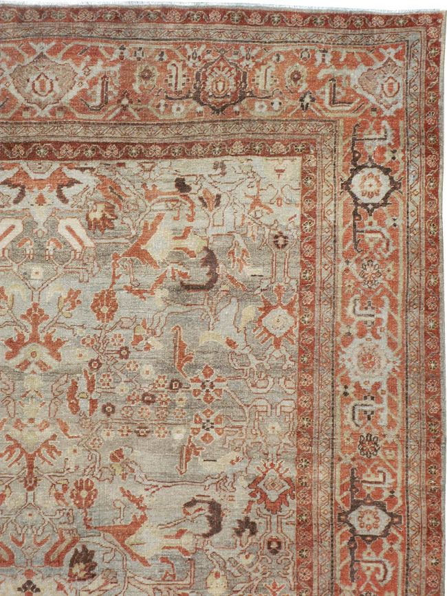Antique Persian Bidjar Carpet, No.23235 - Staging