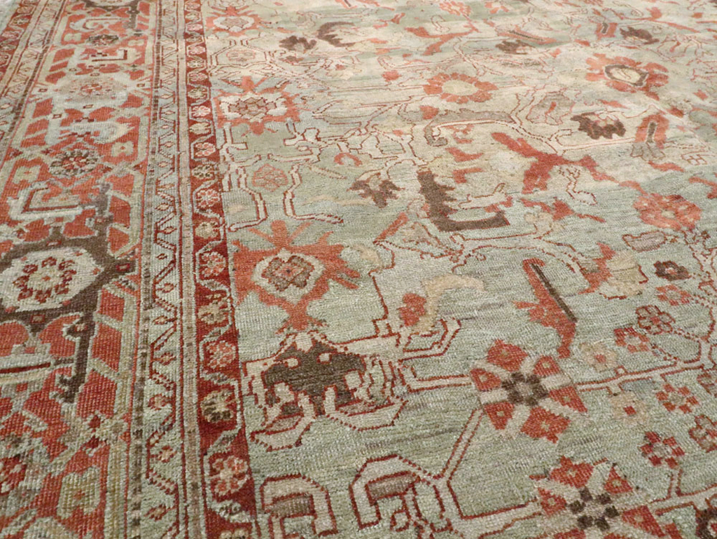 Antique Persian Bidjar Carpet, No.23235 - Staging
