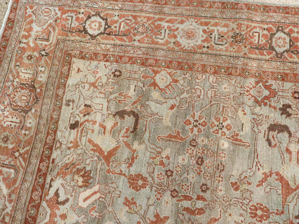 Antique Persian Bidjar Carpet, No.23235 - Staging
