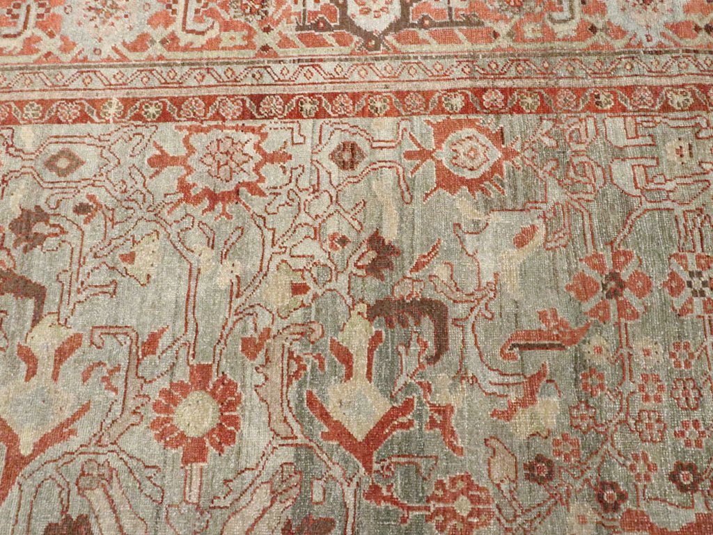 Antique Persian Bidjar Carpet, No.23235 - Staging