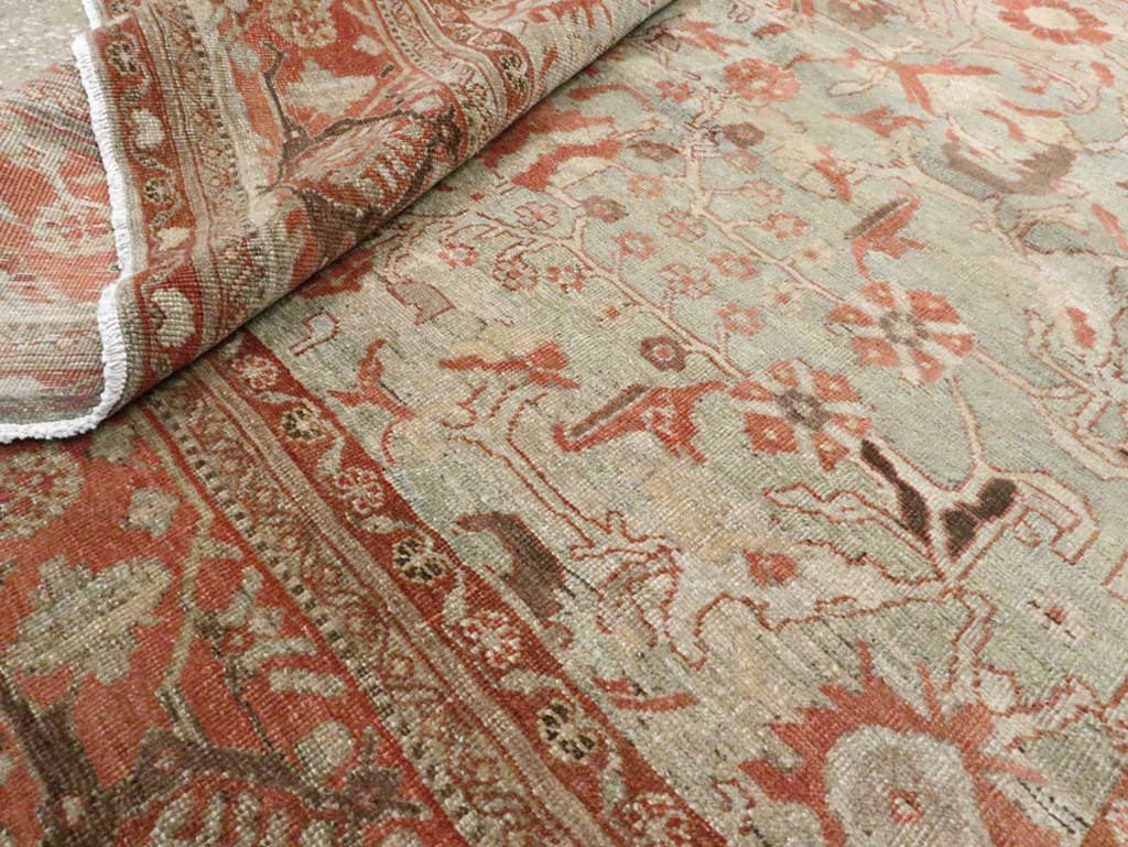 Antique Persian Bidjar Carpet, No.23235 - Staging