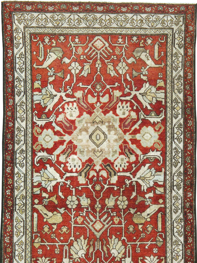 Vintage Persian Malayer Runner, No.23240 - Staging