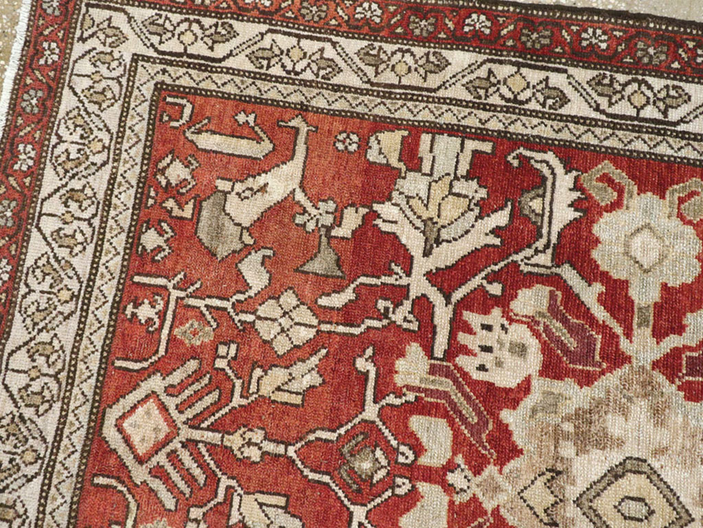 Vintage Persian Malayer Runner, No.23240 - Staging