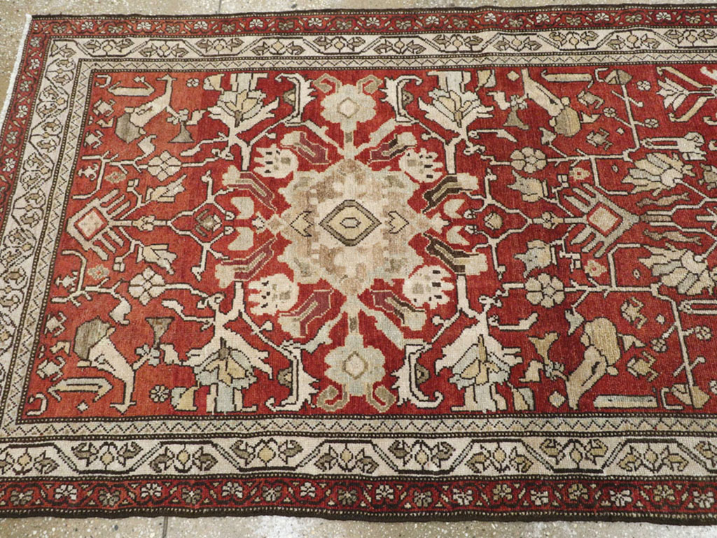 Vintage Persian Malayer Runner, No.23240 - Staging