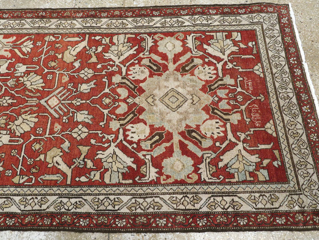 Vintage Persian Malayer Runner, No.23240 - Staging