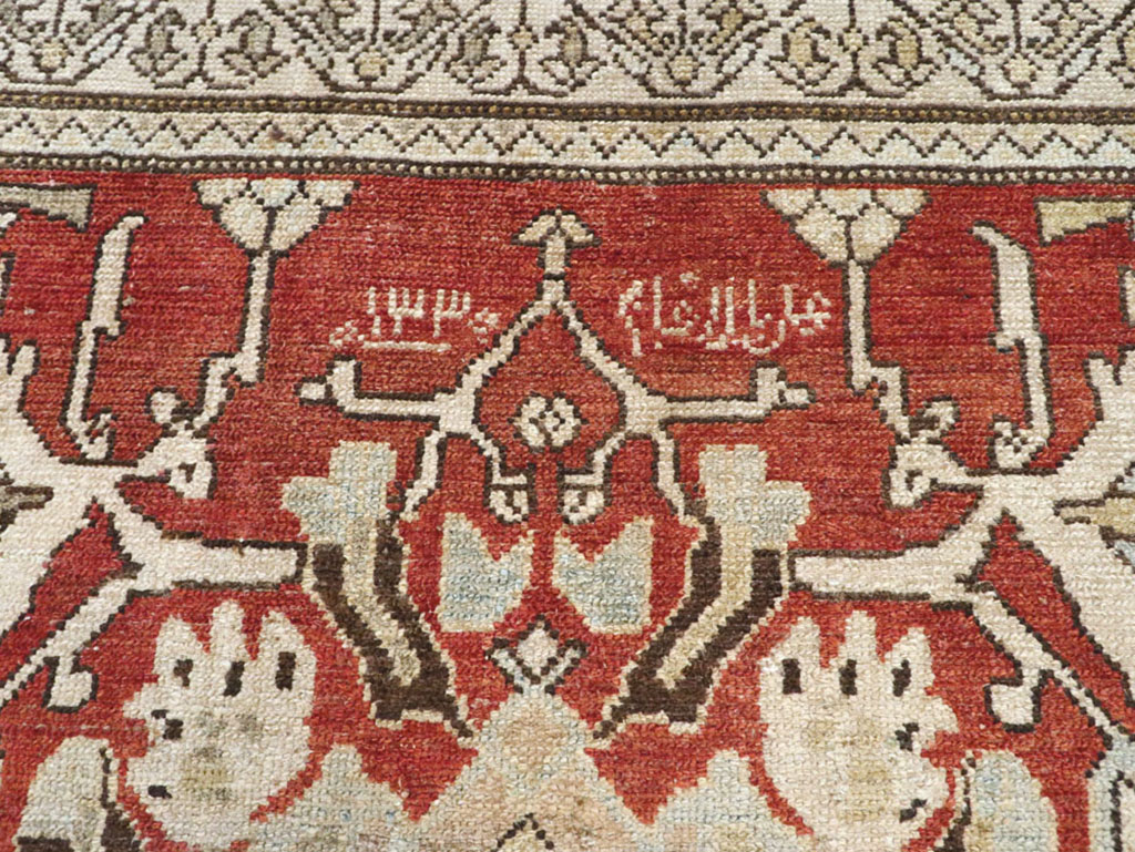 Vintage Persian Malayer Runner, No.23240 - Staging