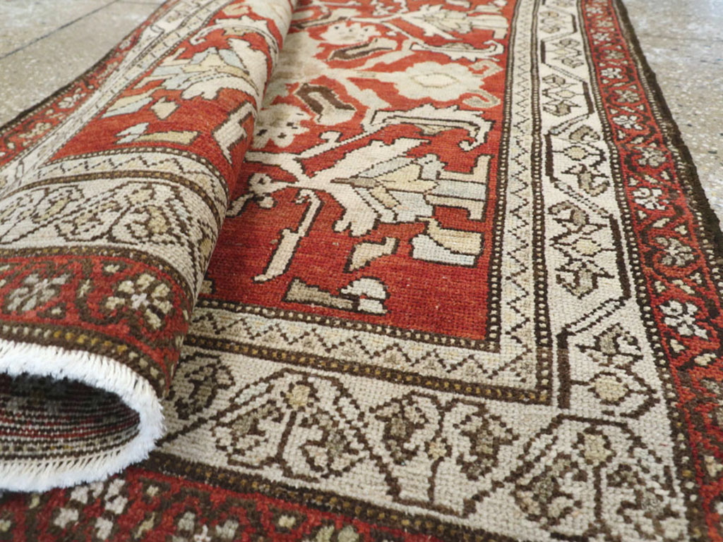 Vintage Persian Malayer Runner, No.23240 - Staging