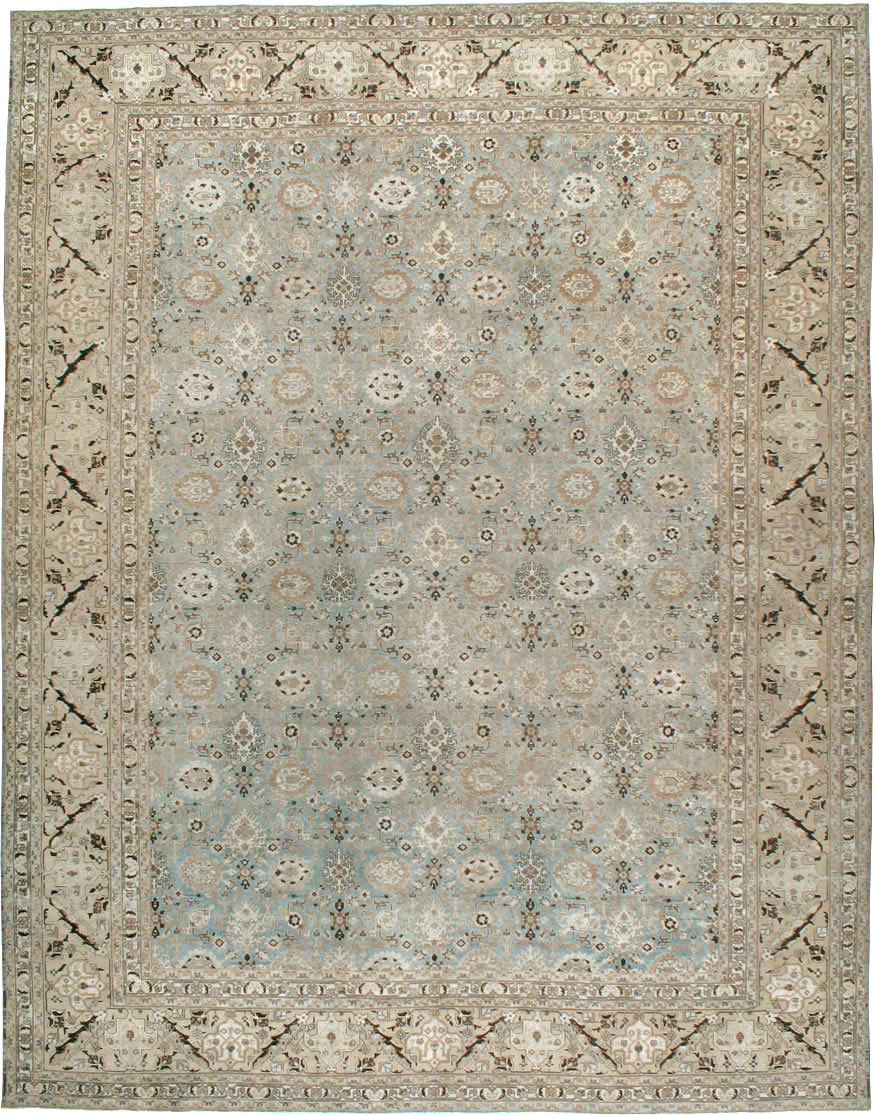Antique Persian Tabriz Carpet, No.23242 - Staging