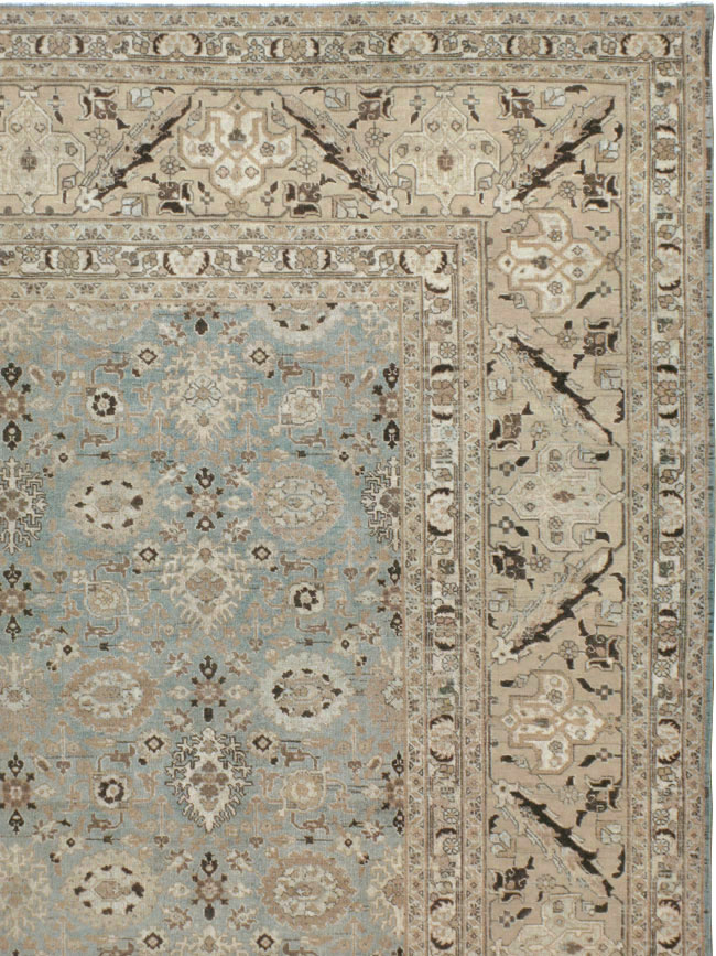 Antique Persian Tabriz Carpet, No.23242 - Staging
