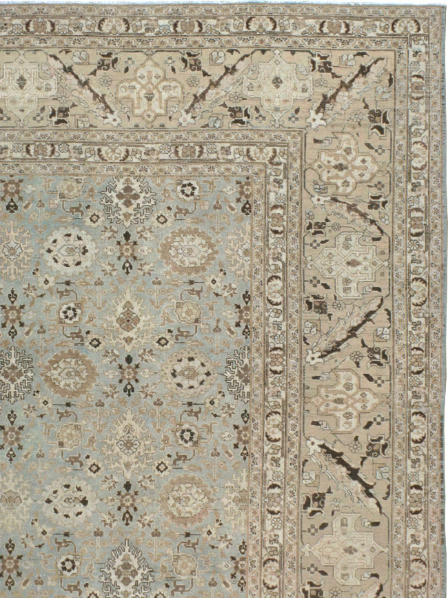 Antique Persian Tabriz Carpet, No.23242 - Staging