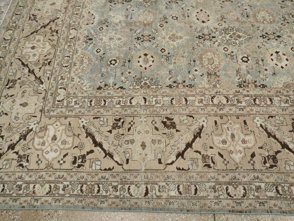 Antique Persian Tabriz Carpet, No.23242 - Staging