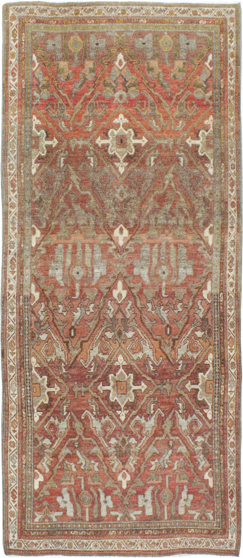Vintage Persian Malayer Rug, No.23243 - Staging