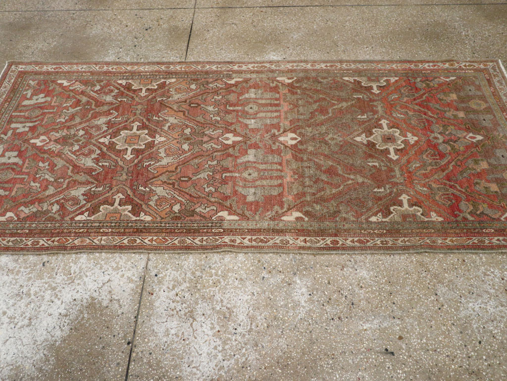 Vintage Persian Malayer Rug, No.23243 - Staging