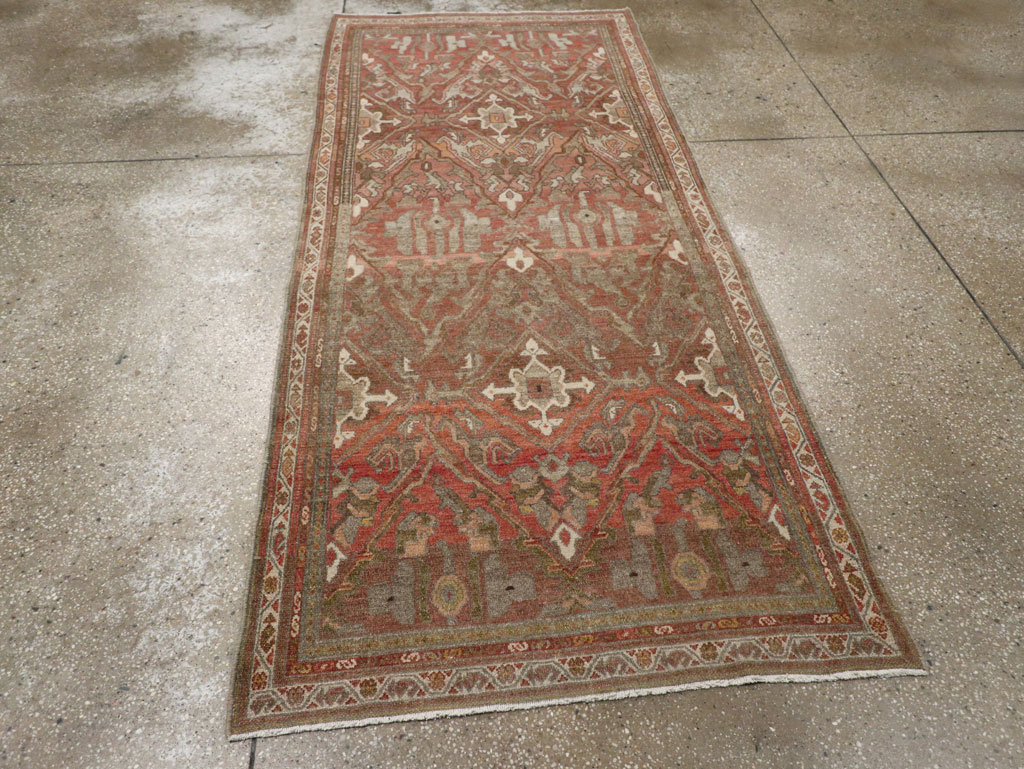 Vintage Persian Malayer Rug, No.23243 - Staging