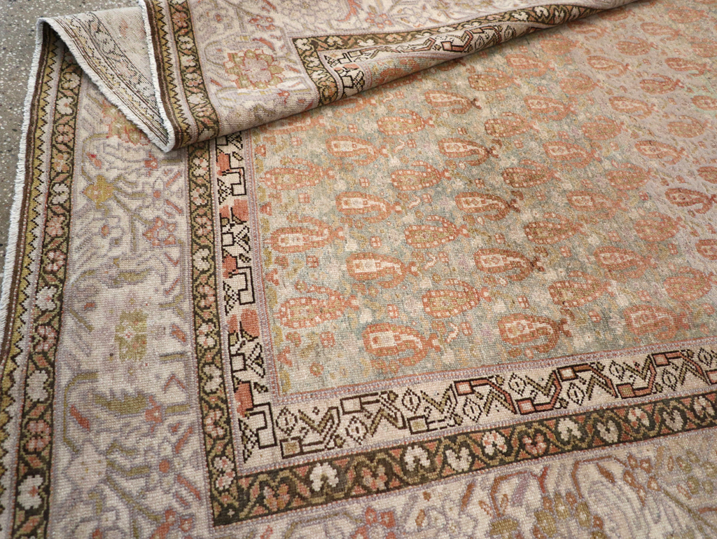 Antique Persian Malayer Gallery Carpet, No.23245 - Staging