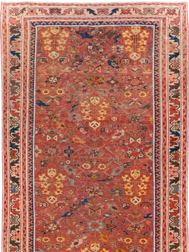 Antique Persian Malayer Runner, No.23252 - Staging