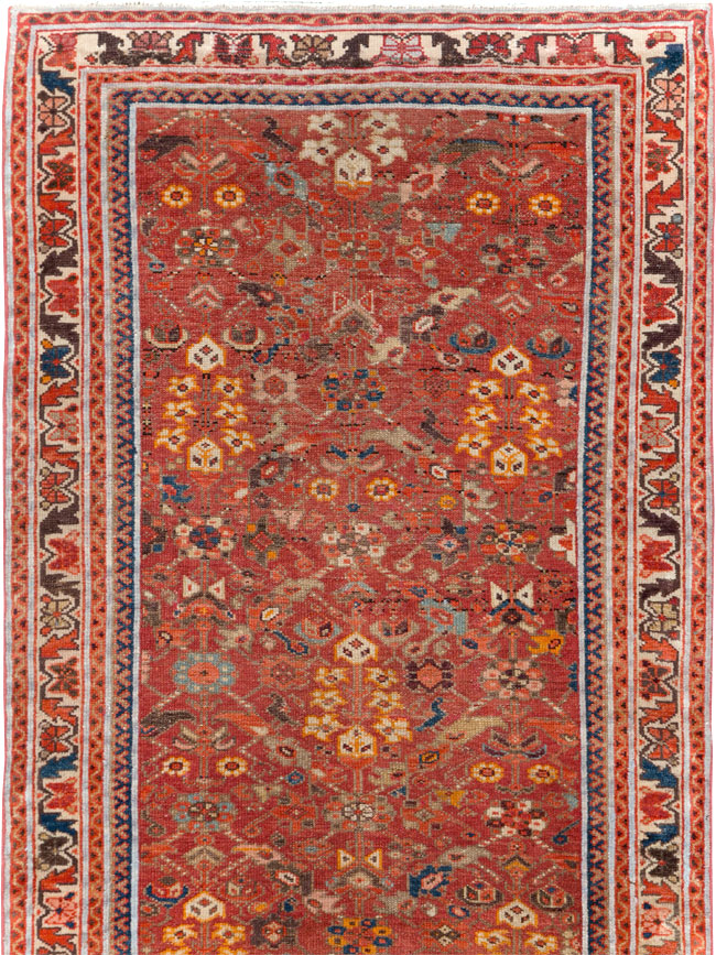 Antique Persian Malayer Runner, No.23252 - Staging