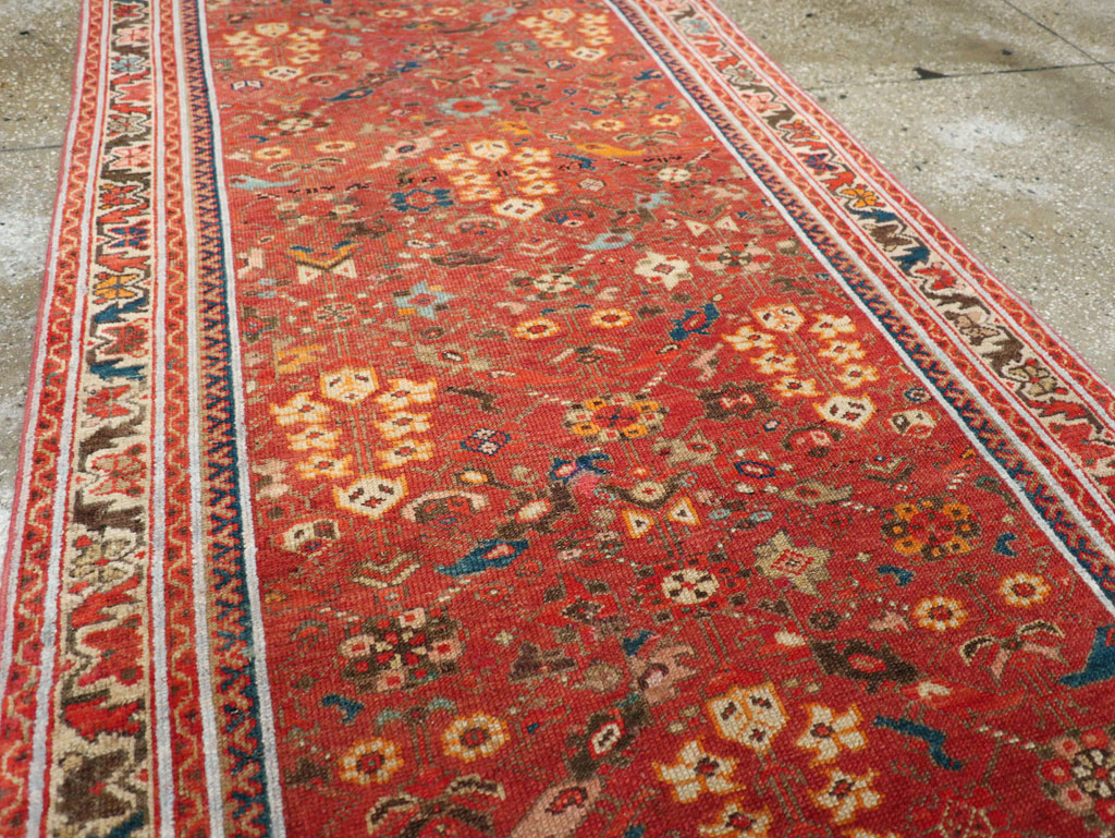 Antique Persian Malayer Runner, No.23252 - Staging