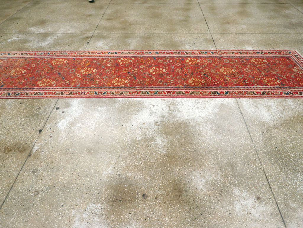 Antique Persian Malayer Runner, No.23252 - Staging