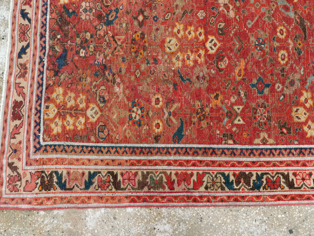 Antique Persian Malayer Runner, No.23252 - Staging