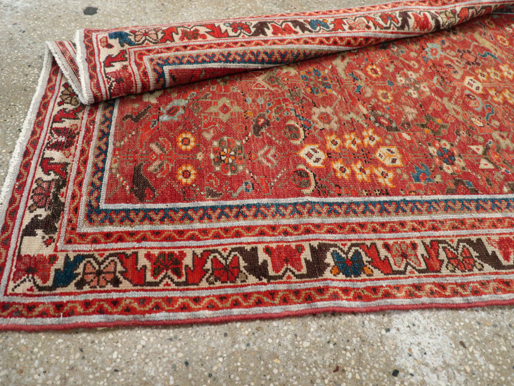 Antique Persian Malayer Runner, No.23252 - Staging