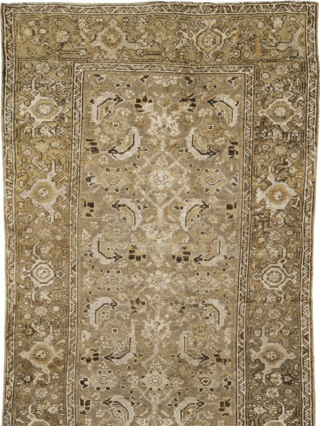 Vintage Persian Malayer Runner, No.23256 - Staging