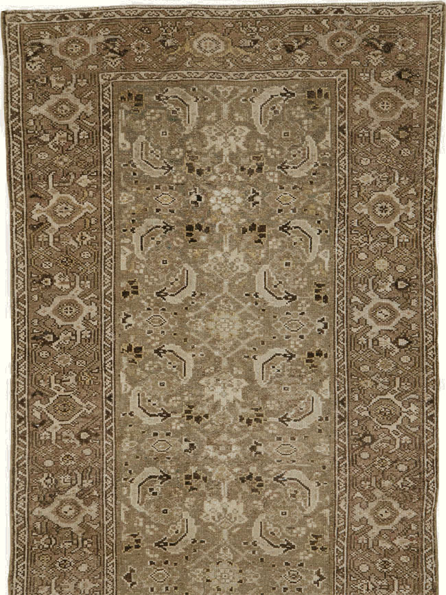 Vintage Persian Malayer Runner, No.23256 - Staging