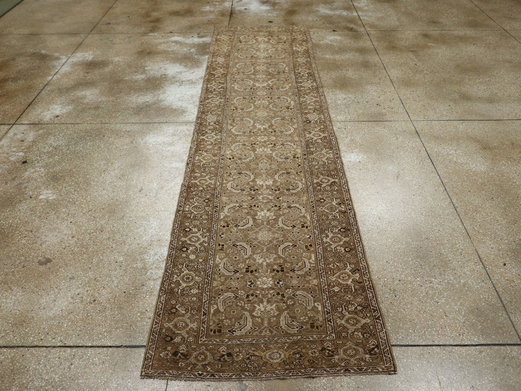 Vintage Persian Malayer Runner, No.23256 - Staging