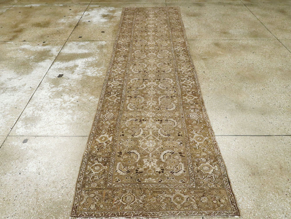 Vintage Persian Malayer Runner, No.23256 - Staging