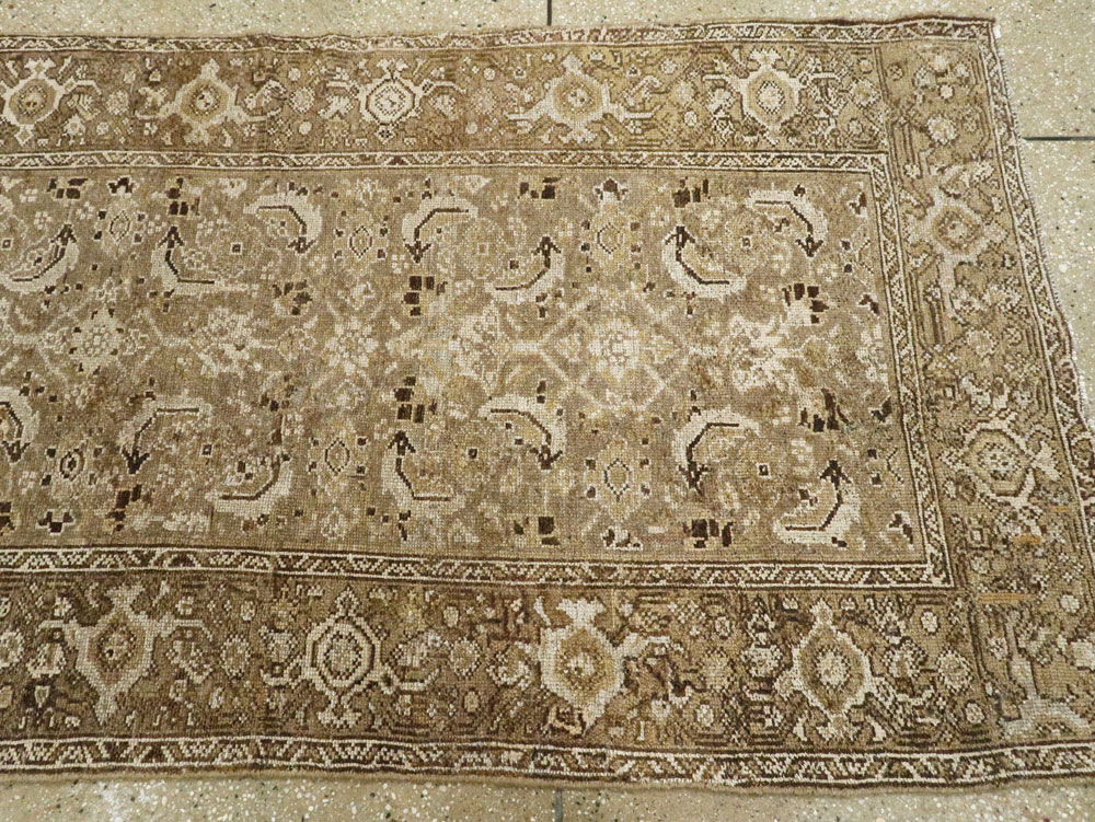 Vintage Persian Malayer Runner, No.23256 - Staging
