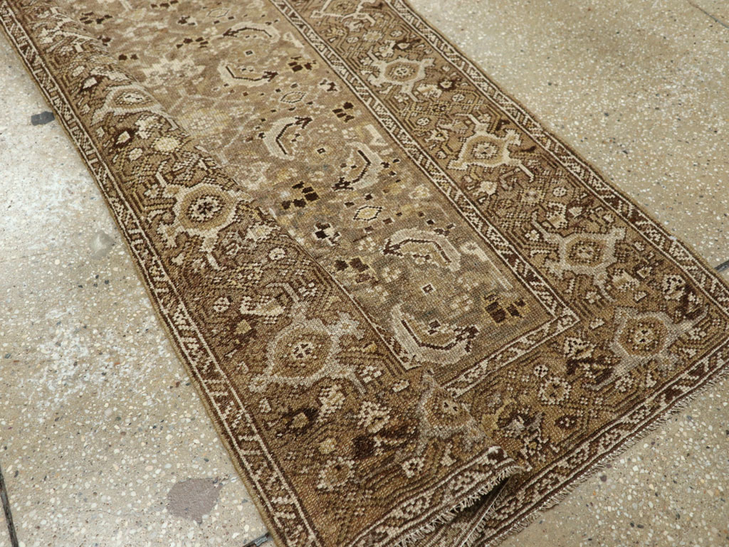 Vintage Persian Malayer Runner, No.23256 - Staging