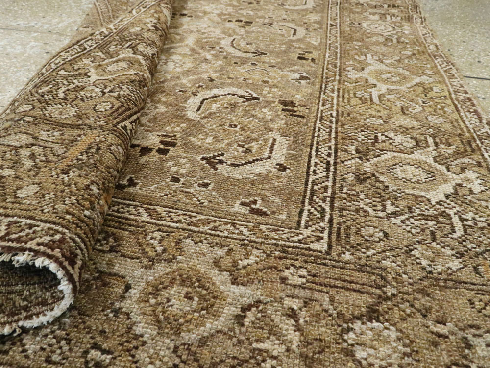 Vintage Persian Malayer Runner, No.23256 - Staging