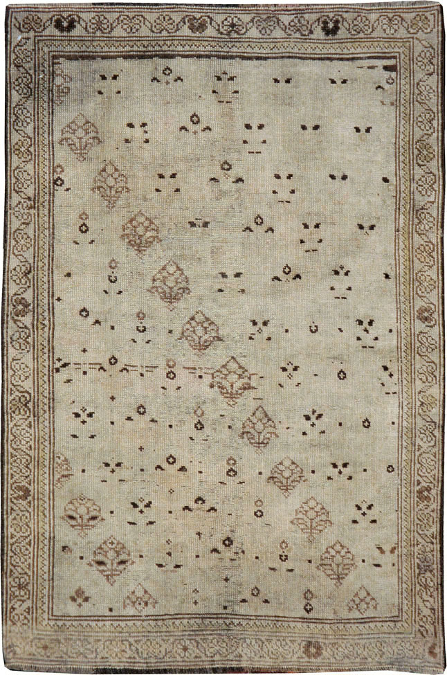 Vintage Persian Malayer Rug, No.23259 - Staging