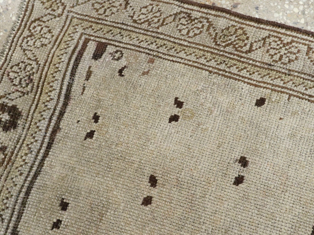 Vintage Persian Malayer Rug, No.23259 - Staging