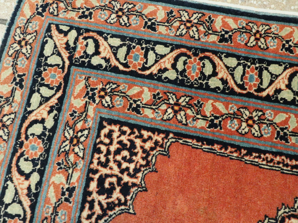 Antique Persian Tabriz Hagi Jalili Rug, No.23261 - Staging