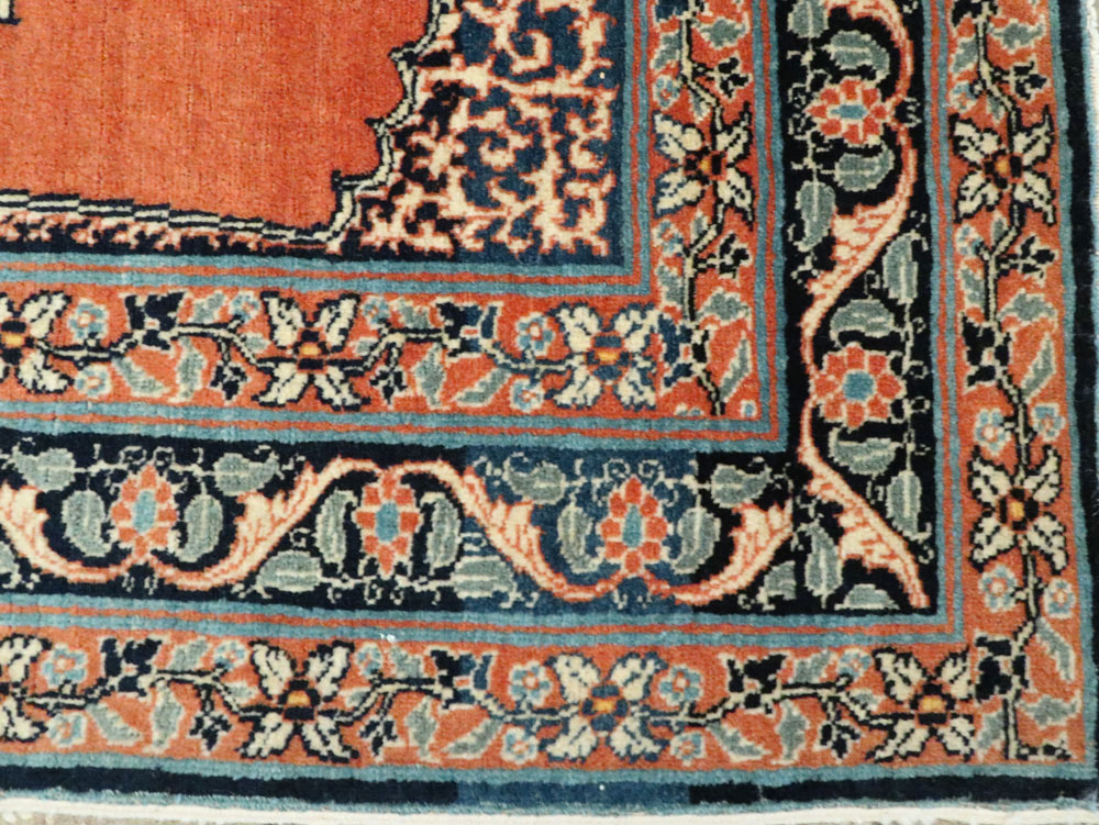 Antique Persian Tabriz Hagi Jalili Rug, No.23261 - Staging