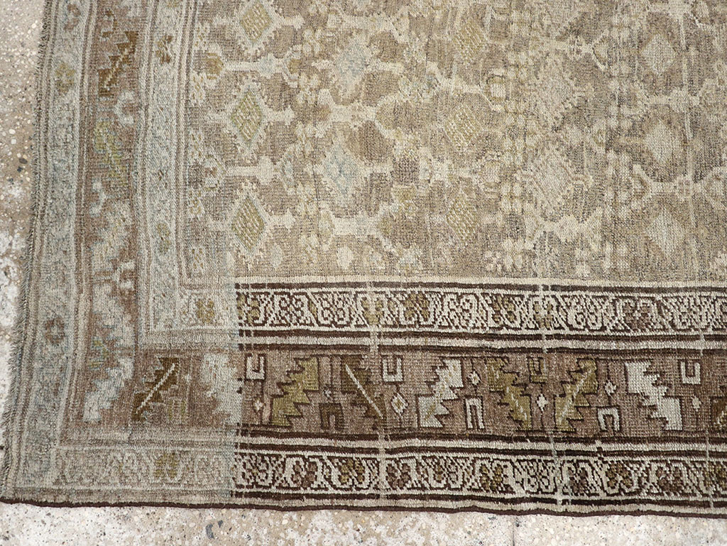 Antique Persian Kurdish Rug, No.23262 - Staging