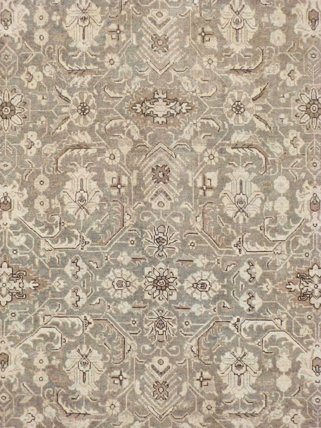Antique Persian Tabriz Carpet, No.23268 - Staging