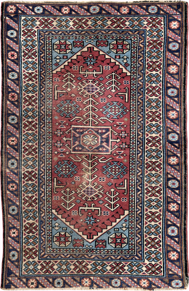 Vintage Turkish Anatolian Rug, No.23276 - Staging